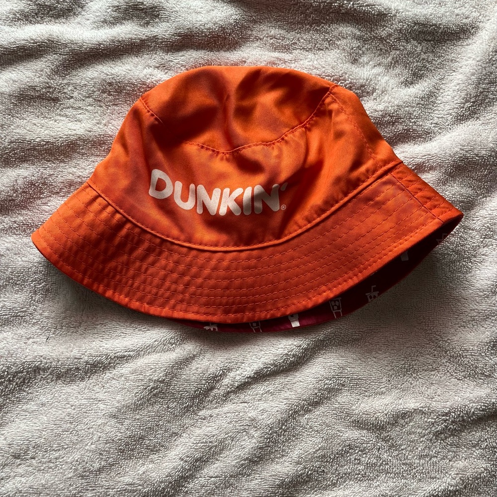 Vibrant Orange Bucket Hat with Classic Silhouette
